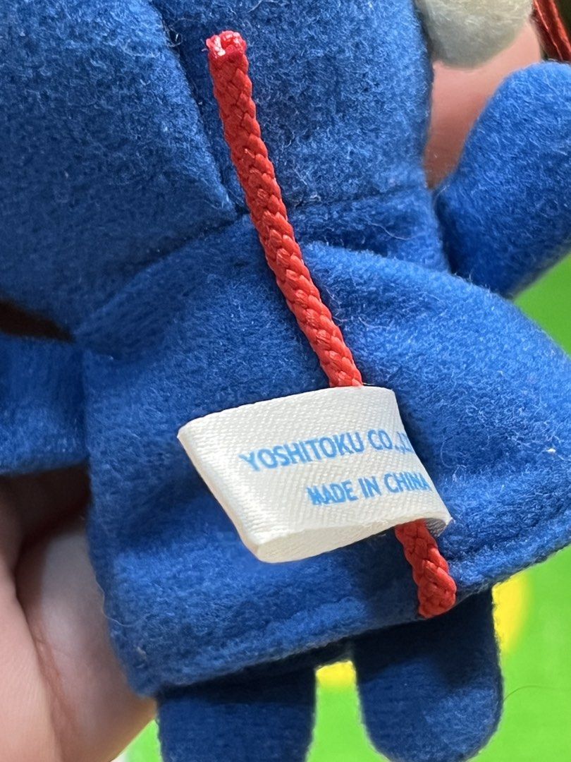 Nyanchu Mascot Plush Keychain (Category: Plushies & Soft Toys) located in Gapan. Submitted by lunashop14 (Listing ID 1469833836, Image 2). Description: 🐭🐱 Yoshitoku Nyanchu Mascot Plush Keychain 🐱🐭 Bring home this rare little Nyanchu plush charm! He’s rocking his classic blue mouse suit and ready to clip onto your keys, backpack, or tote bag. In great condition and ready for a new home. DM✨ #nyanchu #yoshitoku #jfashion #retroanime #nhk #plus