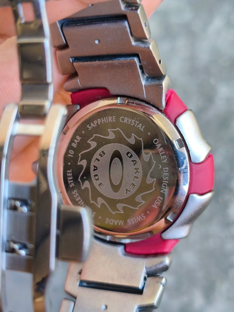 Oakley Blade Watch (Category: Men's Watches) located in Cavite. Submitted by benta.ni.jm (Listing ID 1469879714, Image 3). Description: 🚚Pre-order ETA: 7-10 days ‼️Strictly payment first only, no down payment 📩📩📩.