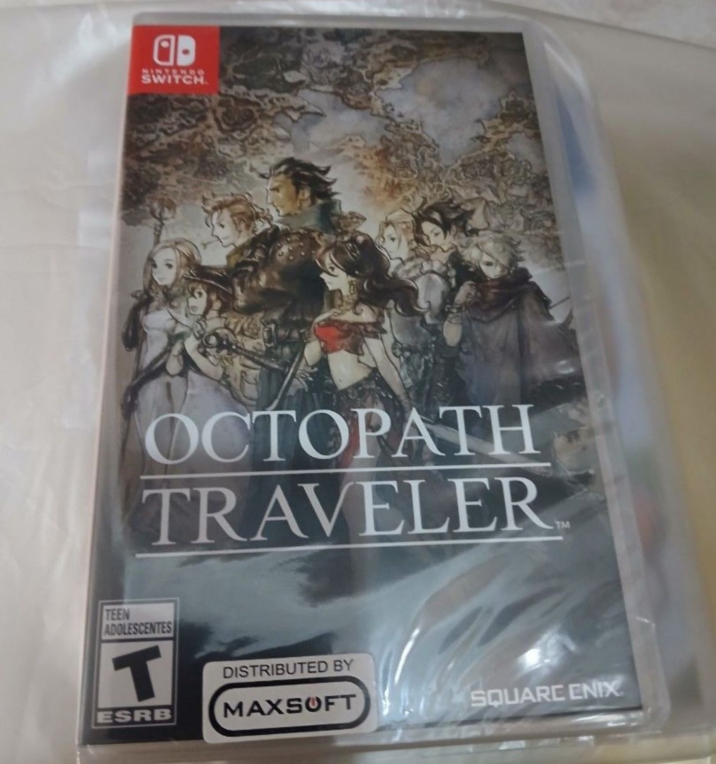 Octopath Traveler Nintendo Switch Physical Game, Video Gaming, Video ...