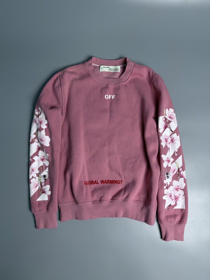OFF WHITE CHERRY BLOSSOM (Category: Coats, Jackets and Outerwear) located in San Pablo. Submitted by zzz.archvs (Listing ID 1469863533, Image 1). Description: Still in excellent condition Measurements on pictures .