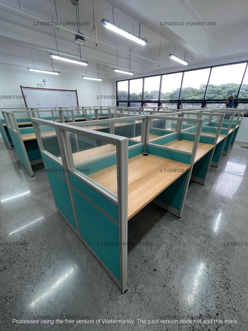 Office Cubicle Workstation Partition Partitioned Desk Office Partition ...