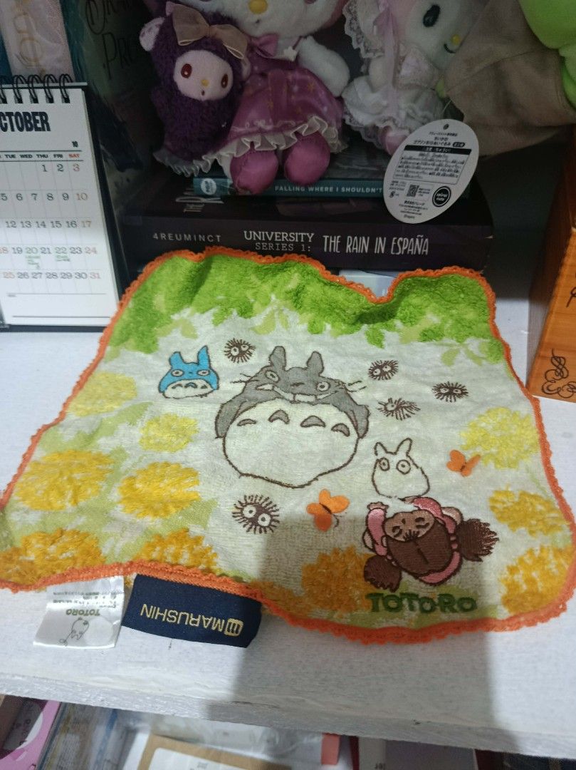 Official Studio Ghibli Totoro Towel (Category: Character Goods) located in Dapitan. Submitted by ghibli_dreams (Listing ID 1469863638, Image 1). Description: Official Studio Ghibli Totoro Towel. with clear etiketa. MOP - Gcash (prio payo) 📍Dapitan City.