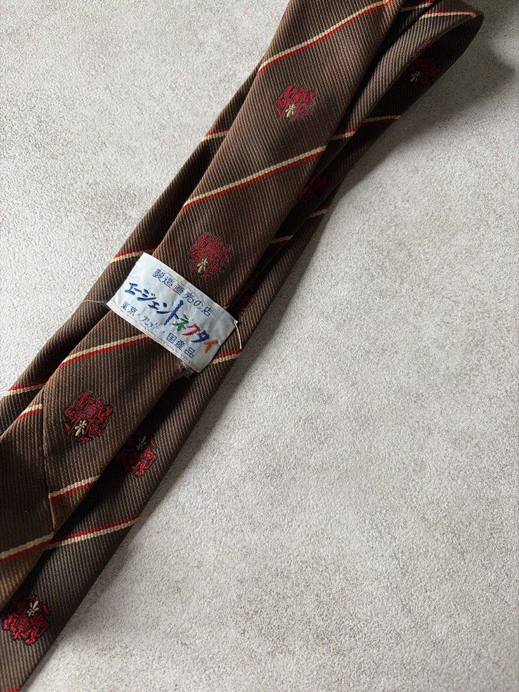 Olive Striped Necktie (Category: Ties) located in Pasig City. Submitted by chamoisee (Listing ID 1469820423, Image 2). Description: .