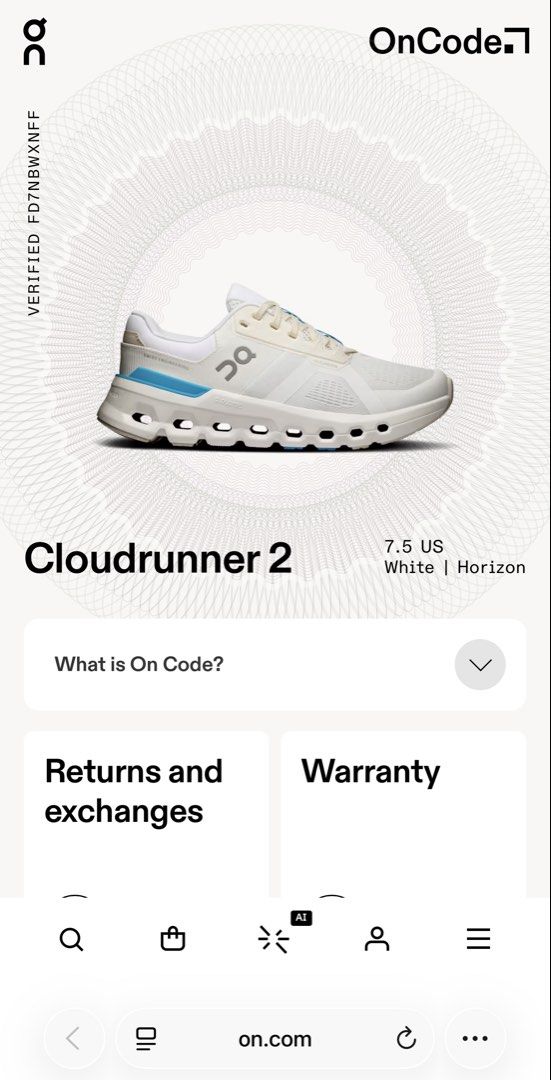 ON CLOUDRUNNER 2 (WOMEN) (Category: Sneakers) located in Legazpi City. Submitted by mr.leonardo (Listing ID 1469869749, Image 1). Description: 📍ON CLOUDRUNNER 2 (WOMEN) 7.5US | 38.5EURO | 24.5EURO VERY GOOD | MINIMAL HEELDRAG SIGN OF USE 2900 PESOS PLUS SF 💸 (SEE PICS FOR DETAILS) 📦OPEN FOR SHIPPING NATIONWIDE ✅THRIFTED PAIR LOCATION: LEGAZPI ALBAY BICOL📍.