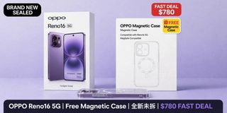 Oppo Reno 16F 5G 256GB Twilight Violet, Mobile Phones & Gadgets, Mobile ...