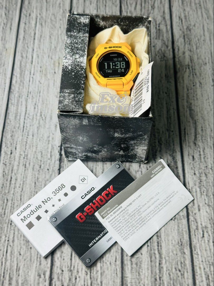 ORIGINAL G-SHOCK GBD-300 MANGO 🥭 (Category: Men's Watches) located in Obando. Submitted by greatfindslad (Listing ID 1469788692, Image 2). Description: FOR SALE❗️ ✅ GBD-300 MANGO 🥭 • 💯% Legit / Authentic. • Brandnew condition. • Complete inclusions. • Batt health 🔋: GOOD • Original all parts. No history of repair. • No hidden issues. All functions working. 𝗣𝗥𝗜𝗖𝗘: ₱5,999 negotiable Unli legit check/vouch. Money back if fake. 📌 Meet/Pick 