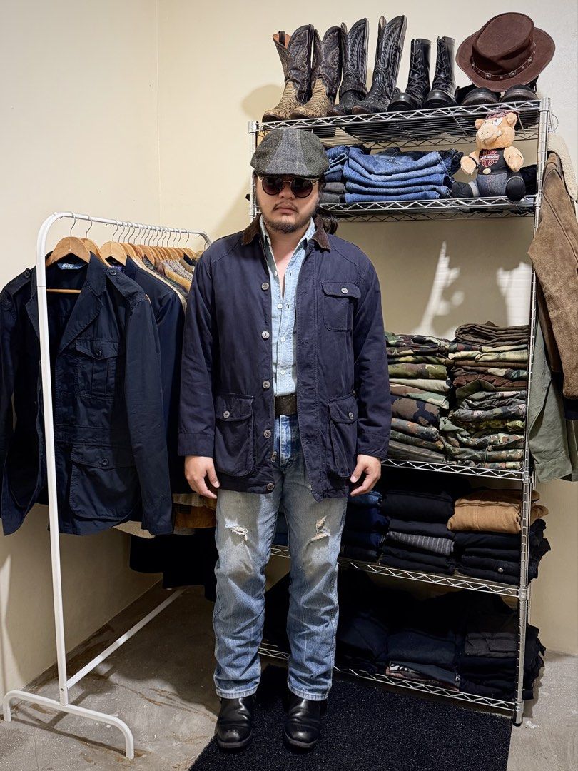 Orvis Flannel Lined Field Barn Jacket (Category: Coats, Jackets and Outerwear) located in Dinalupihan. Submitted by brokencasket (Listing ID 1469919105, Image 3). Description: Orvis Flannel Lined Field Barn Jacket Size S on tag. Measurements on photo. Model Height 5’8.