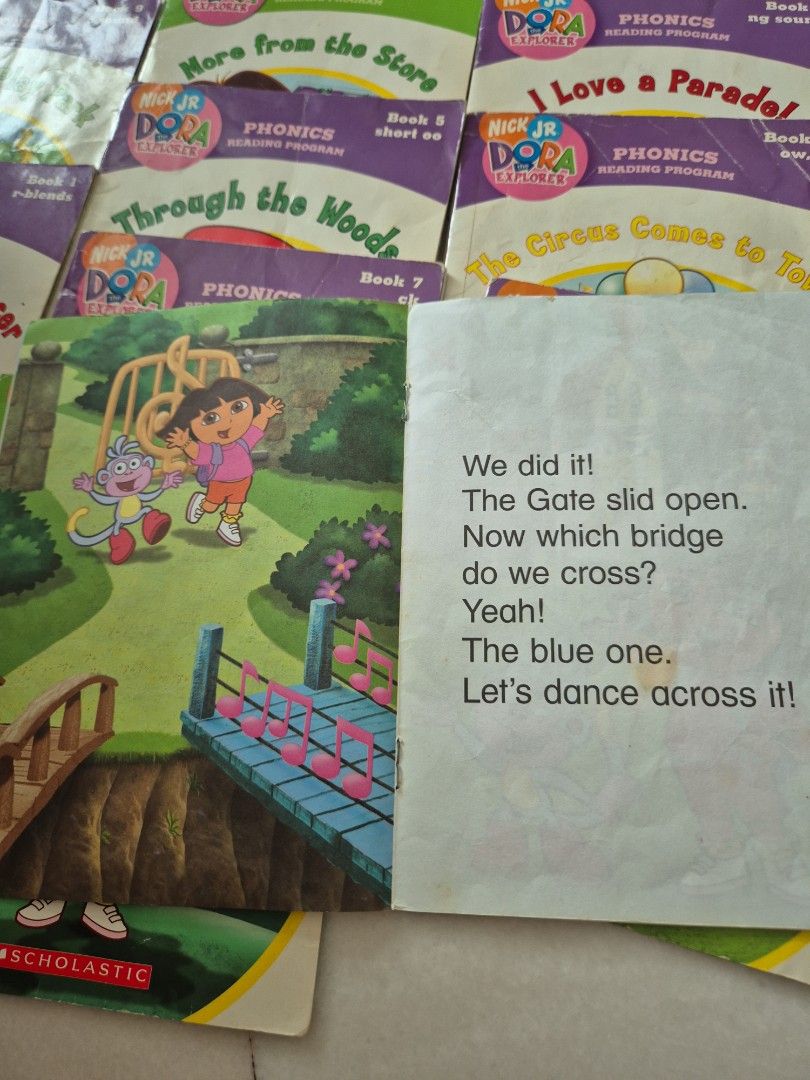 Oxford Reading Tree & Nick Jr Dora Phonics Book Bundle, Hobbies ...