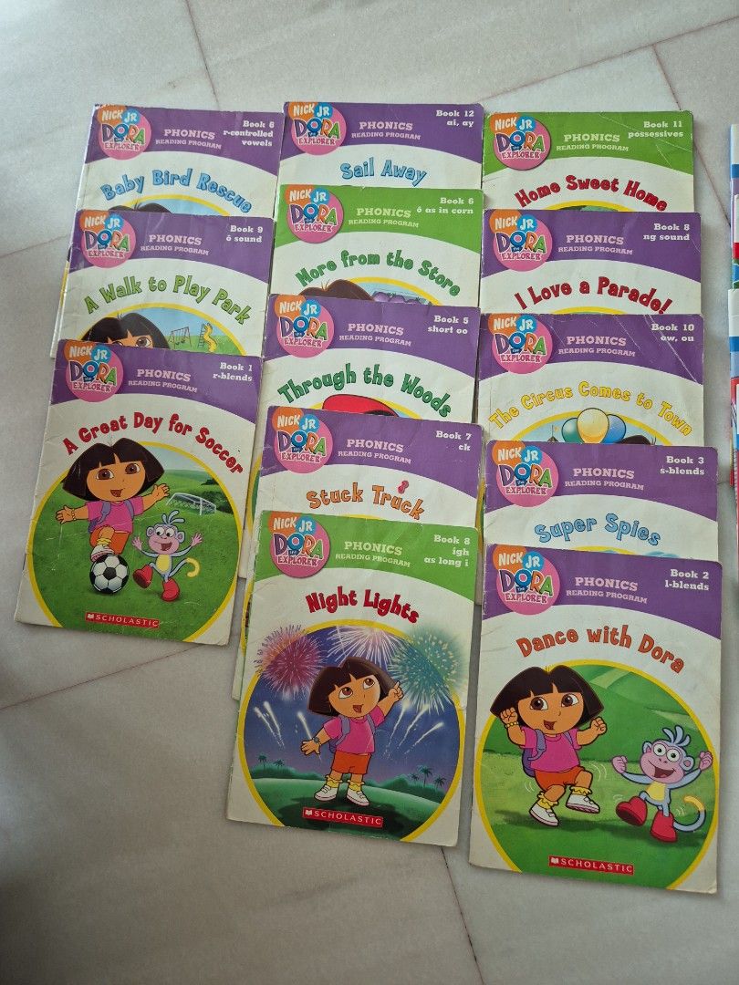 Oxford Reading Tree & Nick Jr Dora Phonics Book Bundle, Hobbies ...