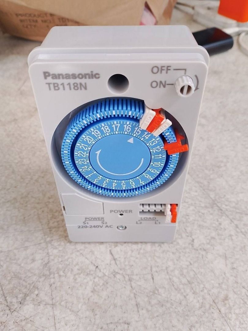 Panasonic Timer Switch Specs: TB 118NE7 (Category: Everything Else Others) located in Manila. Submitted by 09171479278_elsie. (Listing ID 1469763653, Image 2). Description: Panasonic Timer Switch Specs: TB 118NE7.
