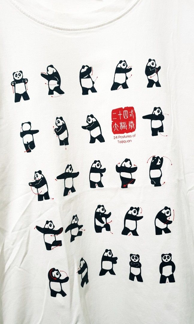 Panda Tai Chi (Category: Tshirts & Polo Shirts ) located in Taguig. Submitted by thriftedminds (Listing ID 1469910023, Image 2). Description: Item: Panda Tai Chi🔥 ‎Size: The Legend of Kungfu Hardtag (XL) ‎Width: 20.5 ‎Length: 26.5 ‎Condition: Excellent ‎Issue: None DM to purchase 📩.