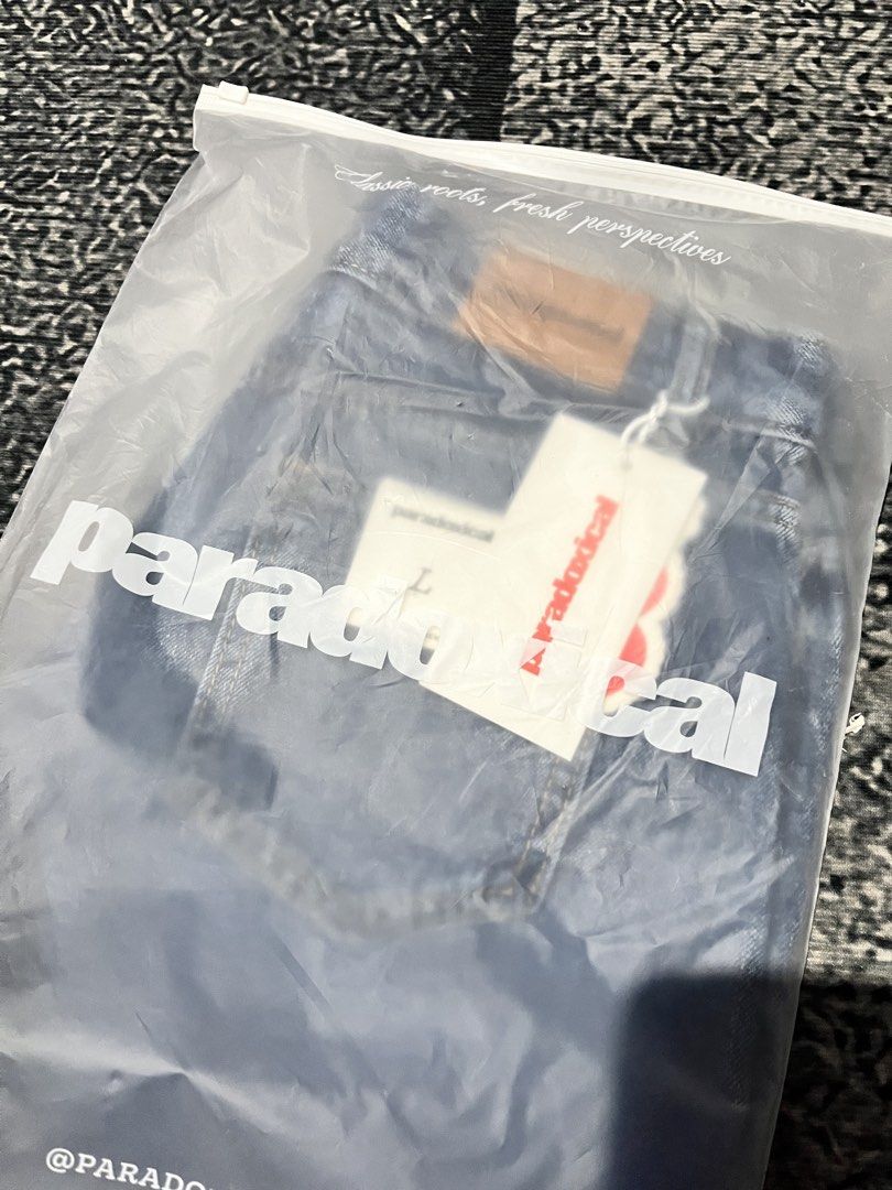 Paradoxical Denim Shorts Size M (Category: Shorts) located in San Fernando. Submitted by rcvillar0111 (Listing ID 1469913414, Image 1). Description: - Brand: Paradoxical - Size: M (Tag attached) .