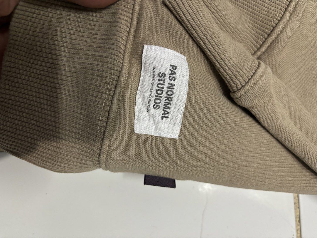 Pas normal studio crewneck jacket (Category: Coats, Jackets and Outerwear) located in Manila. Submitted by Caps4everyone (Listing ID 1469908644, Image 3). Description: For sale only Pas normal studio Price: 1,500 Location: caloocan Shipping: lbc and lalamove Pm for sure buyer only Tysm admin.