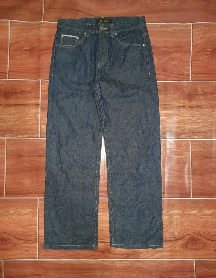PHILOGRAM MEN'S SELVEDGE (Category: Jeans) located in Mandaue City. Submitted by indayftjesiediva (Listing ID 1469793296, Image 2). Description: PHILOGRAM MEN'S SELVEDGE BAGGY PANTS WAISTLINE 30-31 LENGHT 40 HEM 9 GOOD AS NEW NO ISSUE MINE 1K + SF ONLY 🔥 DM IF INTERESTED 📩.