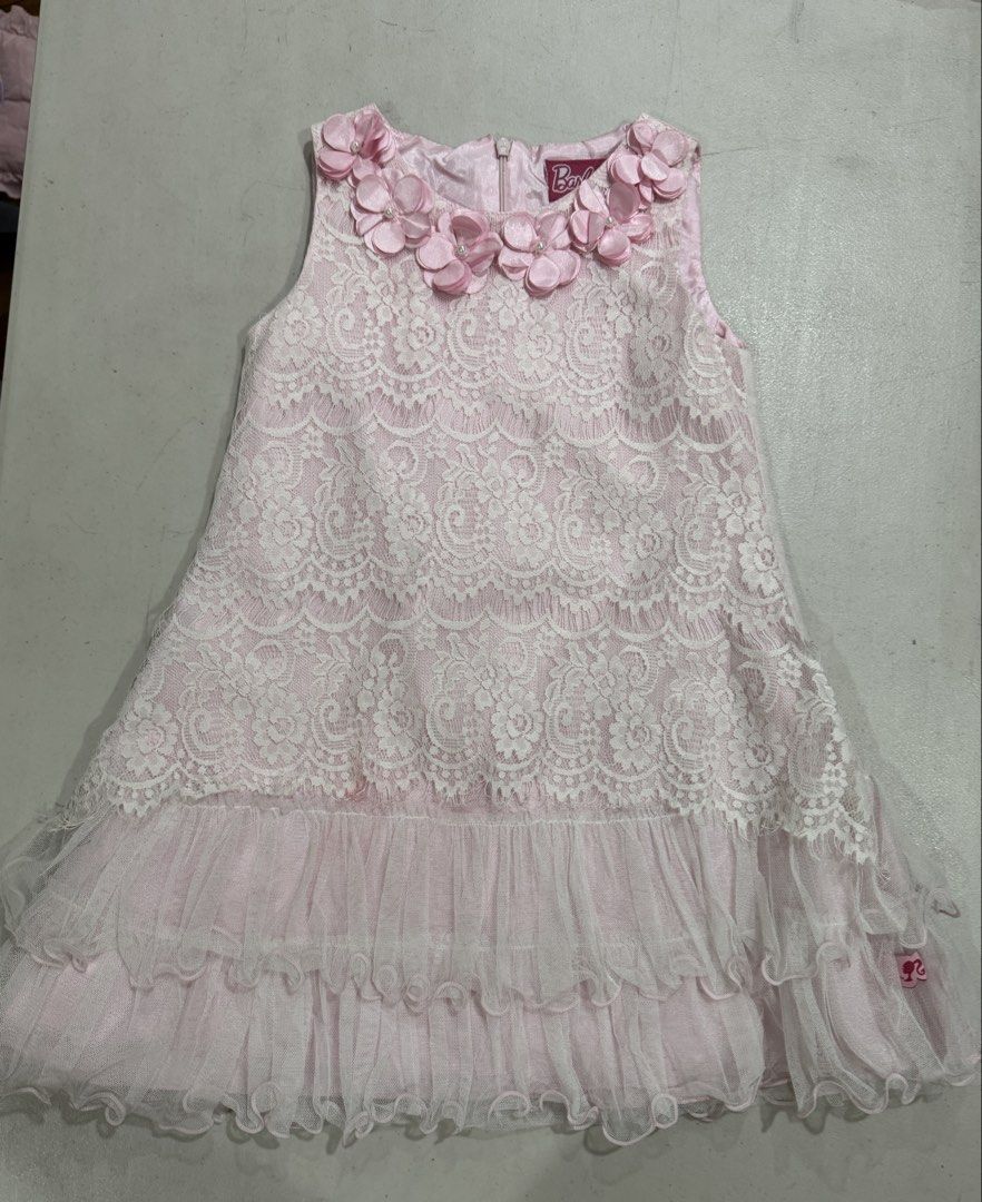 Pink Barbie dress (Category: Babies & Kids Fashion) located in Mandaluyong City. Submitted by lovely_things_ph (Listing ID 1469854782, Image 2). Description: .