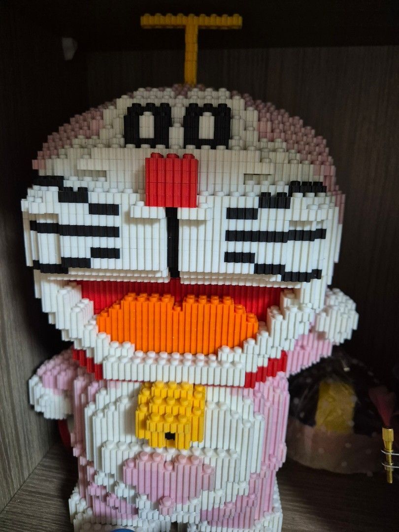 Pink Doraemon Nano Block Figure, Toys & Collectibles, Toys, Lego ...