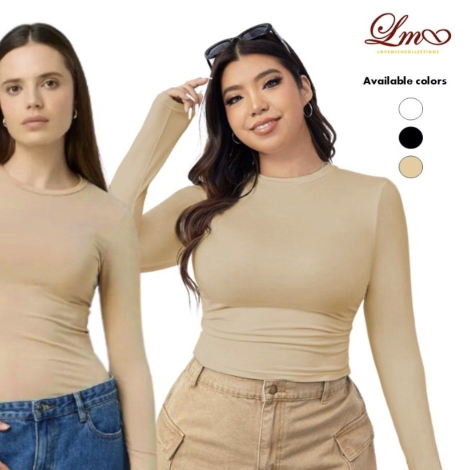Plain Longsleeves (Category: Longsleeves) located in Iba. Submitted by wear1tagain (Listing ID 1469873227, Image 2). Description: ~ White / Khaki / Black ~ 32 waistline ~ 36 bust ~ XL on tag ~ Never been used ~ 3 pieces ~ Double inner lining ~ From Orange App ~ Original price : ₱100 each ••••••••••••••••••• ~ J&T Delivery (outside Zambales) ~ Meet up within Palanginan, Zambales (at CSI Mall) ~ Shipping/Delivery fee shall be shouldered by the buye