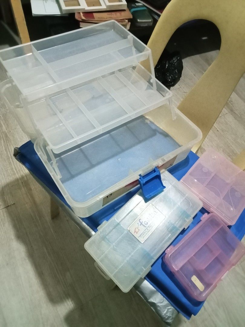 Plastic Storage Box Set with Organizers (Category: Storage Boxes & Baskets) located in Cebu City. Submitted by cleverwind.221754 (Listing ID 1469945470, Image 3). Description: Selling various organizers, in great condition. For pick-up or delivery. Buyer will pay for shipping fees if for delivery. Location: Near San Carlos South Campus, CTS/CCMC. Check out also our other items: https://garage-sale.pages.dev.