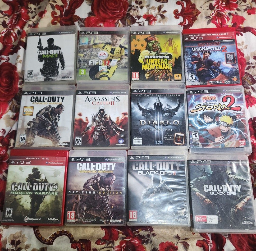 Playstation 3 Games Collections - Top Rated (Category: PlayStation) located in Caloocan City. Submitted by jayrevidizo (Listing ID 1469786346, Image 1). Description: For sale Ps3 CD games -All working and tested -1 day warranty for test -Have discount if you avail atleast two disc -Can pick up or Deliver via Lalamove or LBC Location: Dasma, Cavite Pm for inquiry 🙂 .