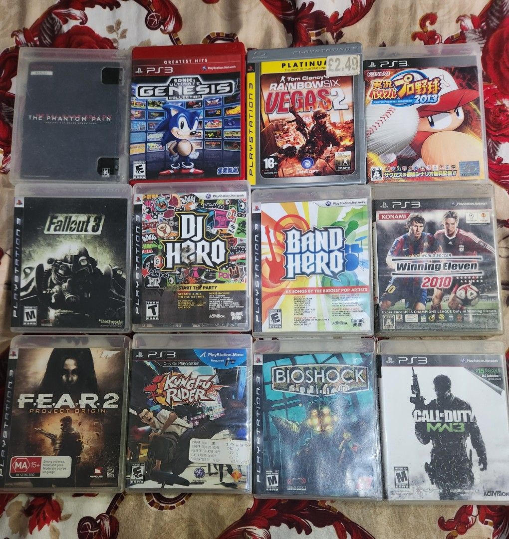 Playstation 3 Games Collections - Top Rated (Category: PlayStation) located in Caloocan City. Submitted by jayrevidizo (Listing ID 1469786346, Image 3). Description: For sale Ps3 CD games -All working and tested -1 day warranty for test -Have discount if you avail atleast two disc -Can pick up or Deliver via Lalamove or LBC Location: Dasma, Cavite Pm for inquiry 🙂 .