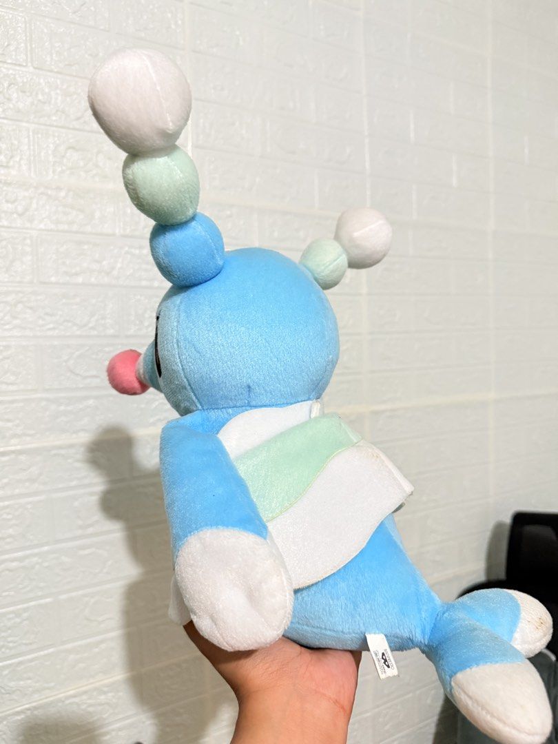 Pokemon Brionne Plush (Category: Plushies & Soft Toys) located in Cavite. Submitted by projectplushie (Listing ID 1469812776, Image 2). Description: - Features Popplio with soft blue fabric, pink nose, and white flippers - Includes original paper hang tag - Clean condition and carefully stored - Perfect for Pokémon plush collectors.