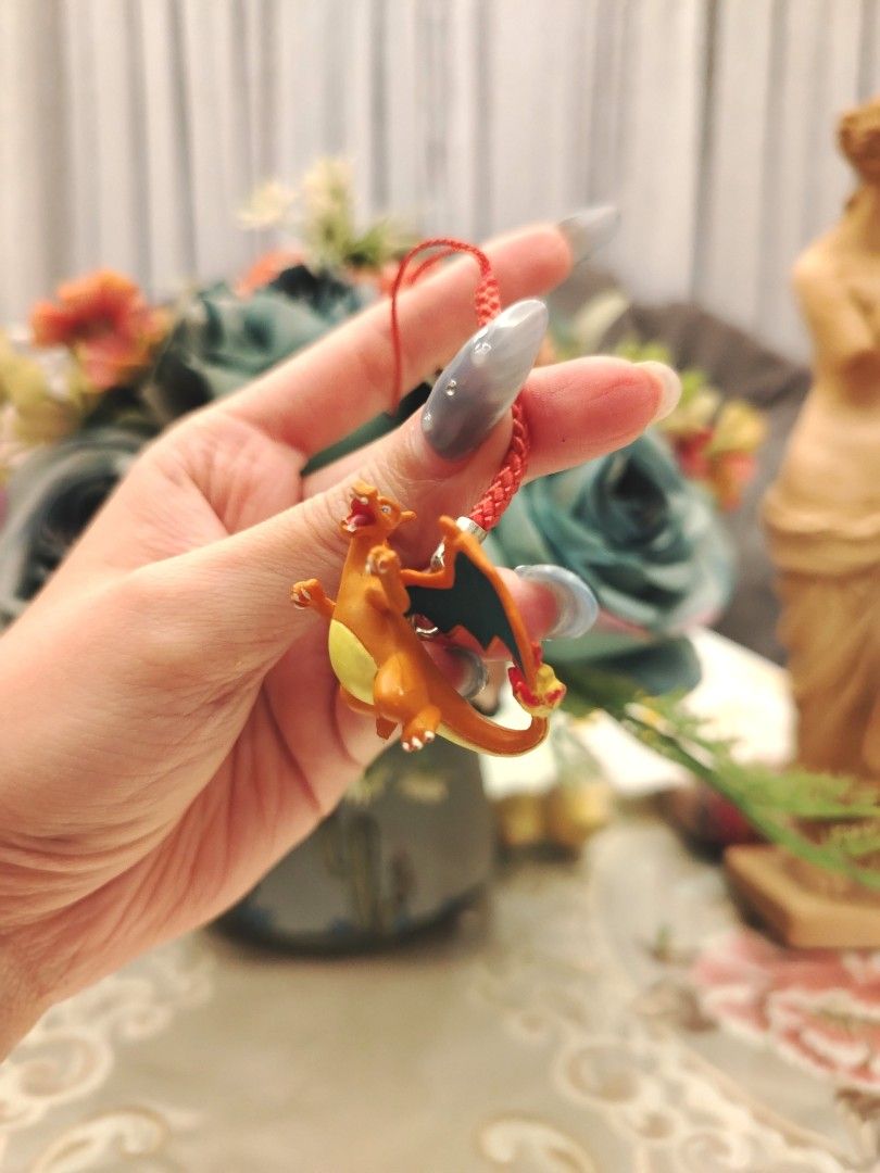 Pokemon Charizard Figure Keychain (Category: Character Goods) located in San Fernando. Submitted by jpmarketplace2023 (Listing ID 1469864900, Image 2). Description: 💚 All items are authentic from Japan. 💛 MOP: GCash (❌️ GCash Protect) 🩵 MOD: LBC only (❌️ S. Checkout, COD, COP) 💙 Meet-up: Vista Mall, San Fernando, Pampanga 💜 All items are on-hand. 🧡 First to pay gets the item first. ❤️ Breakable items are packed with care and caution. Seller