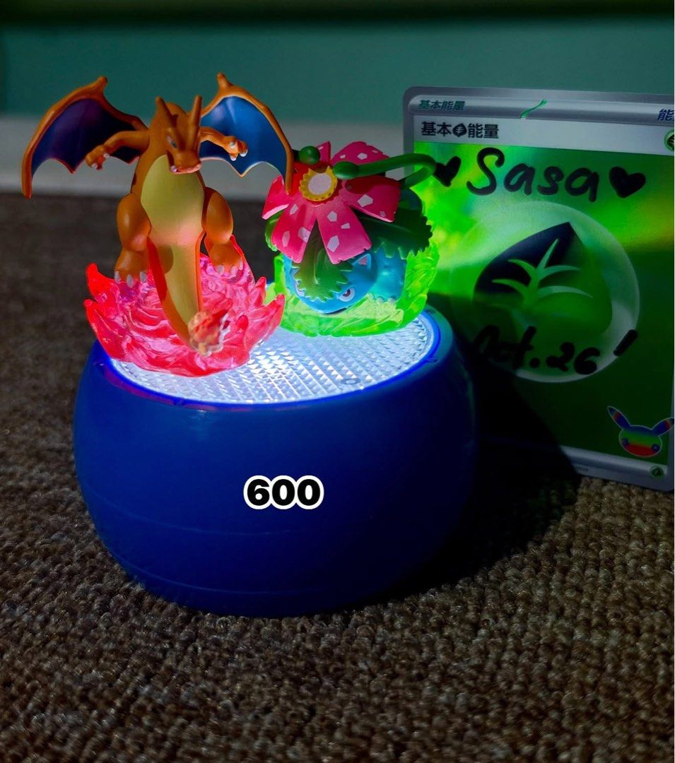 Pokemon Gachapon Figure / Charizard / Venusaur (Category: Figurines & Statues) located in Quezon City. Submitted by sasas_onlineshop (Listing ID 1469866521, Image 1). Description: Free sf (j&t only) Figure only From Gachapon 💯 No Issue 💯 Original NO COD Location : QC.