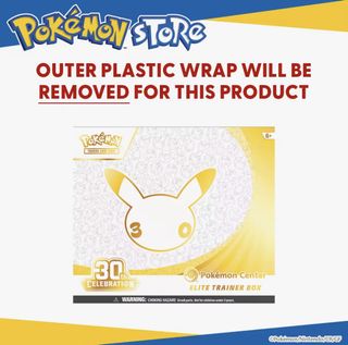 Pokémon 30th Celebration Elite Trainer Box (ETB) English, Toys ...