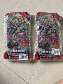 Pokémon Chaos Rising Booster Box English, Toys & Collectibles, Trading ...
