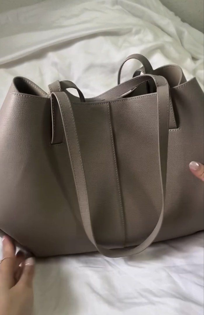 Polene Cyme (Large) in Taupe (Category: Shoulder Bags) located in Muntinlupa City. Submitted by 44finds (Listing ID 1469928526, Image 3). Description: Polene Cyme • Large • Taupe • Comes with Pouch • With box No issues Perfect size & color Bought in Vietnam RFS: Will purchase another in a different color .