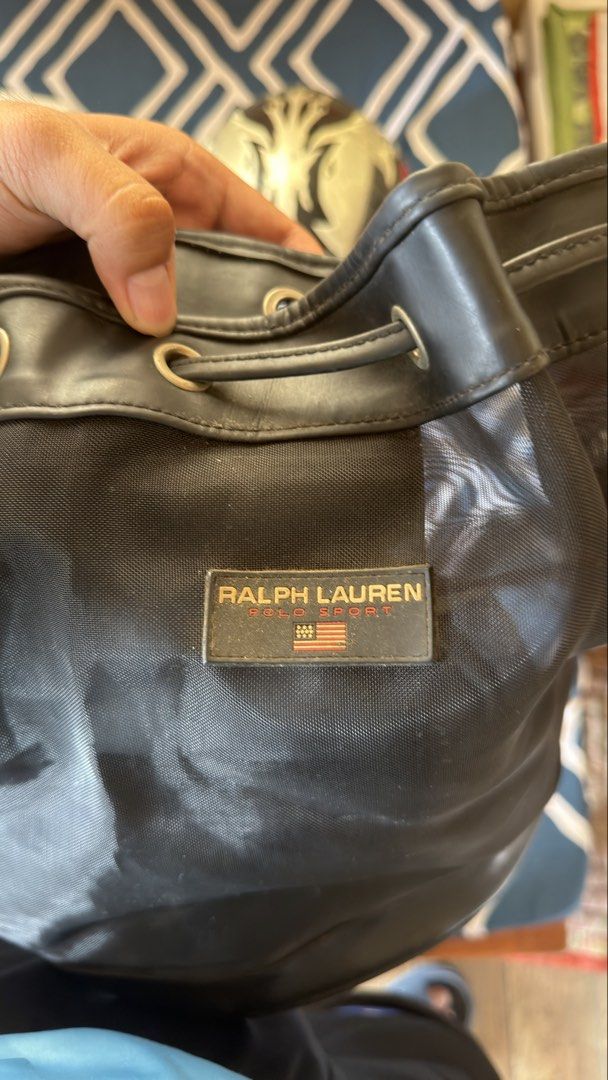POLO RALPH LAUREN BAG (Category: Belt bags, Clutches and Pouches) located in Manila. Submitted by urban.vintage (Listing ID 1469800844, Image 3). Description: ISSUE: SEE THE PICS FOR ISSUE (BRAND NEW) MOP :GCASH (NO COD) SHIP VIA: LALAMOVE & J&T LOCATION: PASIG CITY OFF / LEGIT.
