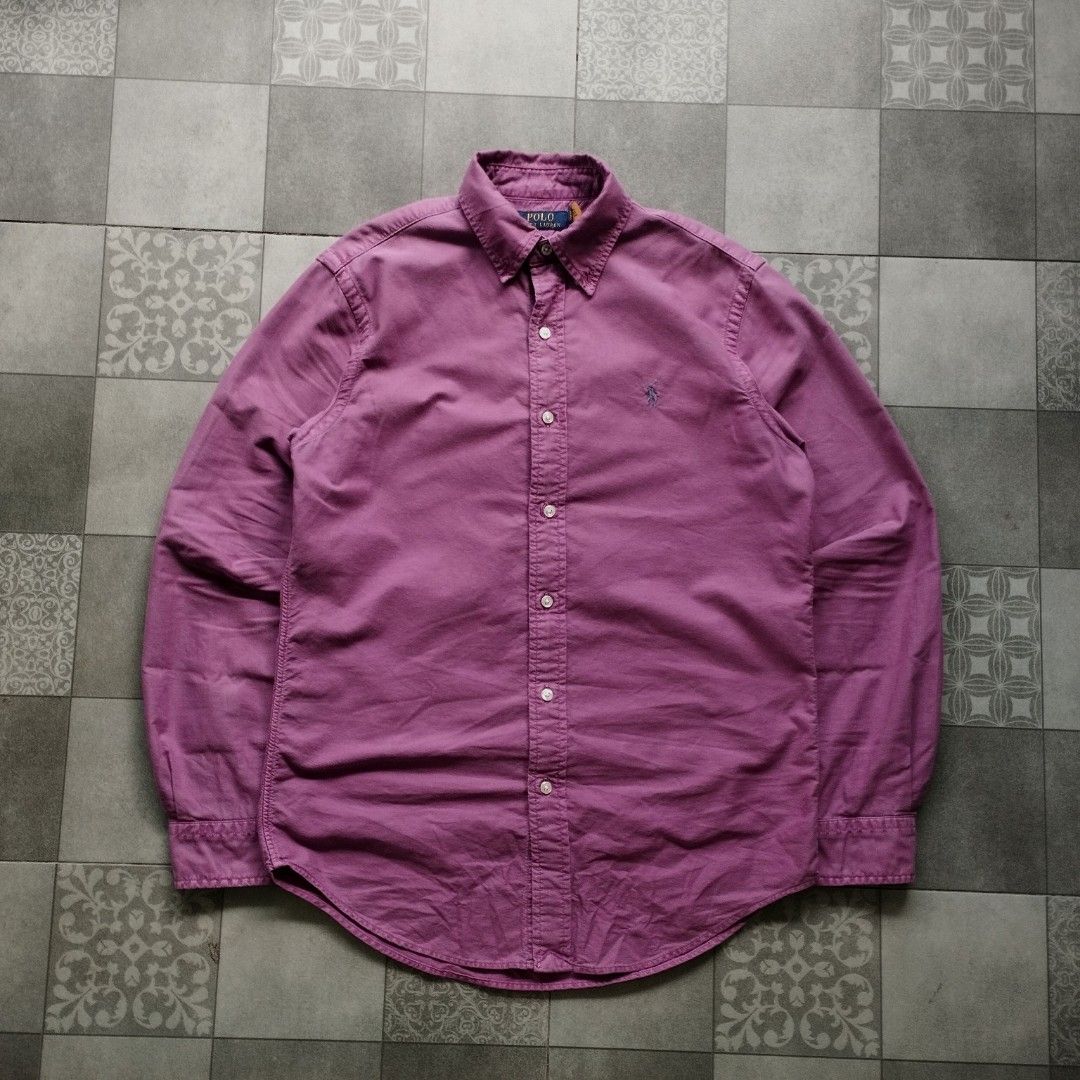 POLO RALPH LAUREN OXFORD (Category: Formal Shirts) located in Batangas. Submitted by adrianbanawa259 (Listing ID 1469823245, Image 2). Description: Color may vary due to lighting. Length: 29 inches Width: 22 inches no issue.