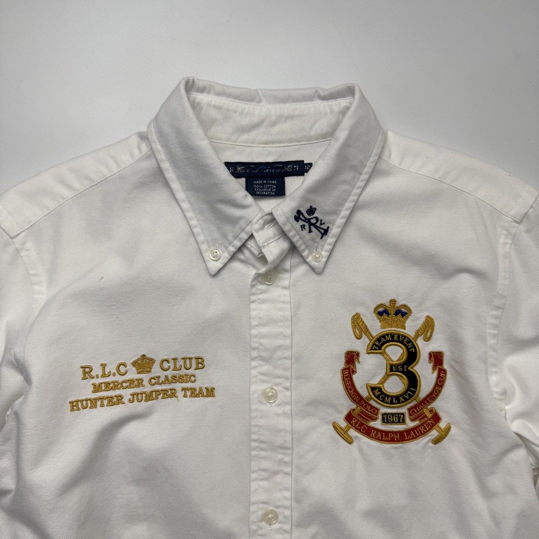 Polo Ralph Lauren Oxford (Category: Longsleeves) located in Quezon City. Submitted by beastmnl (Listing ID 1469844703, Image 2). Description: Dimension 20 width 28 length Size 12 .