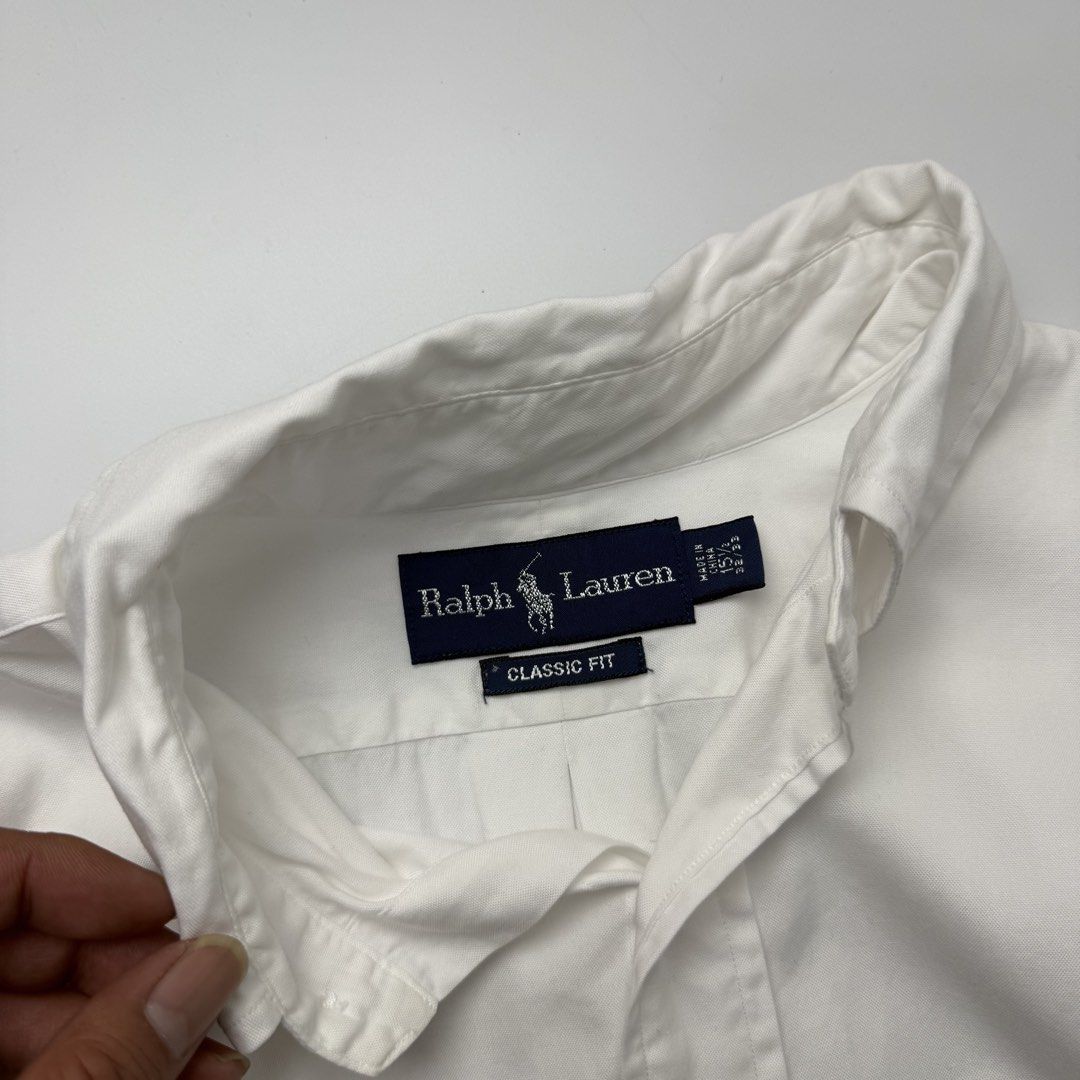Polo Ralph Lauren Oxford (Category: Formal Shirts) located in Quezon City. Submitted by beastmnl (Listing ID 1469846261, Image 2). Description: Dimension 23.5 width 30.5-31.5 Size 15 1/2 32/33.