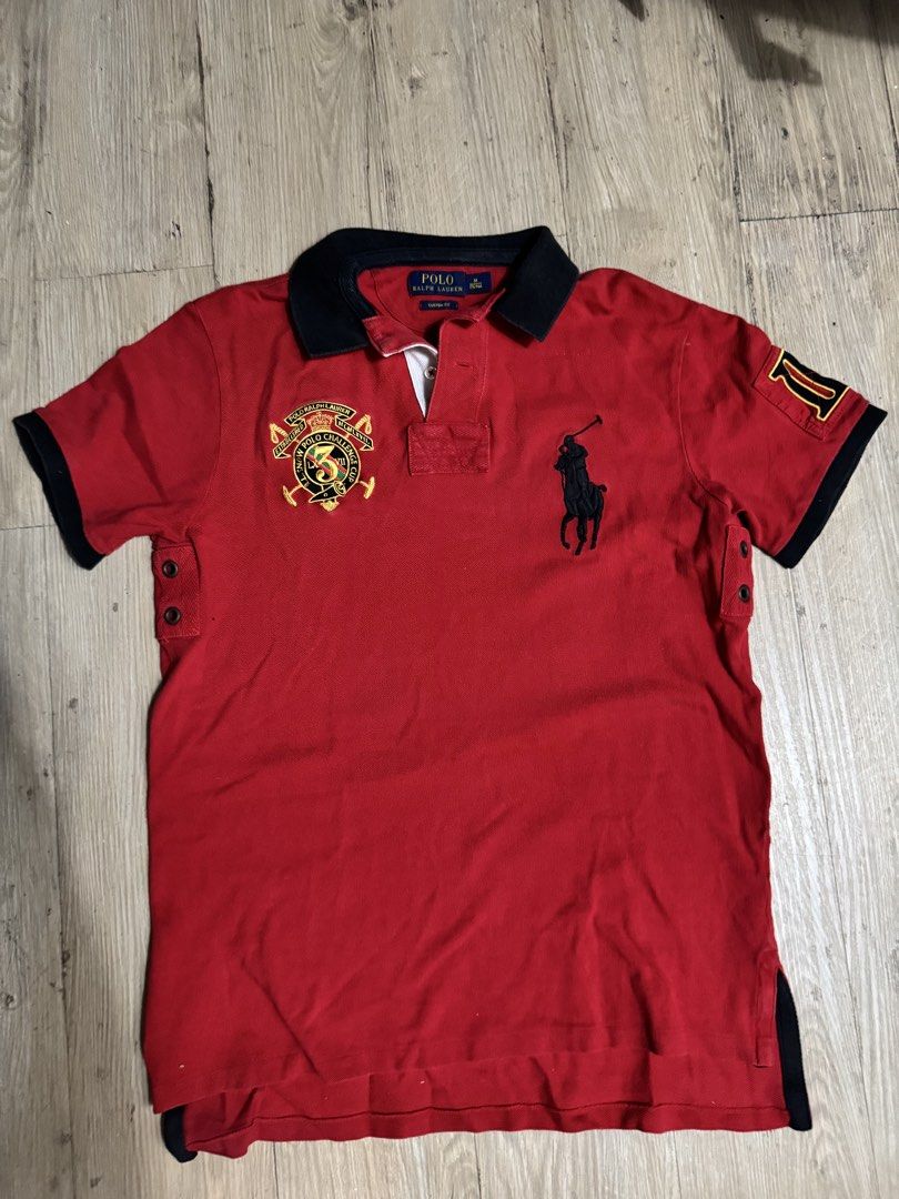 Polo Ralph Lauren Red big pony (Category: Tshirts & Polo Shirts ) located in Valenzuela. Submitted by wynnmaxxanita (Listing ID 1469906695, Image 1). Description: Big pony 9/10 condition Medium Authentic.