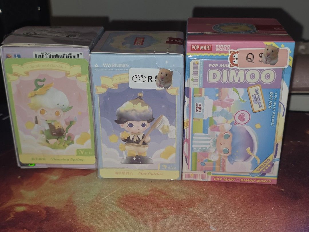 Weave Spring Pop Mart Dimoo World Weaving Wonders Blind Box, Toys & Collectibles ...