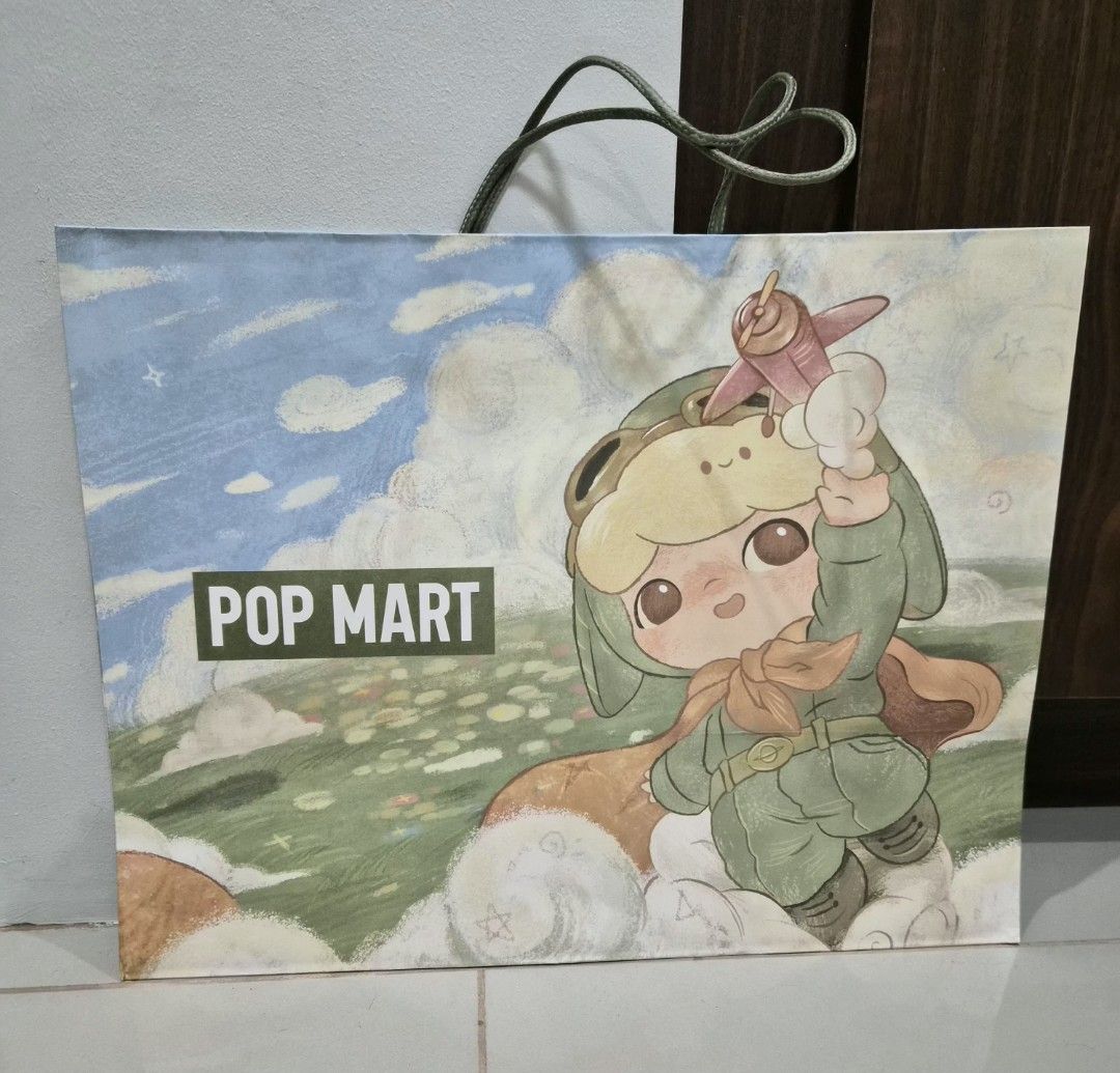 POP MART Paper Bag (Big) (Category: Everything Else Others) located in Paranaque City. Submitted by lovelife.312 (Listing ID 1469831196, Image 1). Description: ***PLEASE READ CAREFULLY*** 1 pc. Popmart big paper bag MAILING AND DELIVERY: - Meet up only SM City Sucat, Uptown Mall BGC and Ayala Malls by the Bay. - After lunch time 1pm onward. - If you prefer delivery, buyer will book courier and shoulder shipping fee. MOP: I will also require upfro