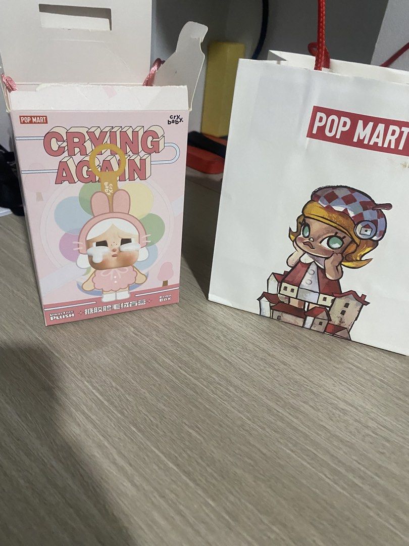 PopMart Cry baby - Crying Again She's Alice (Category: Plushies & Soft Toys) located in Manila. Submitted by ranjiv080856864 (Listing ID 1469904872, Image 2). Description: *Original with receipt RFS - hindi for me ang blue. can negotiate.