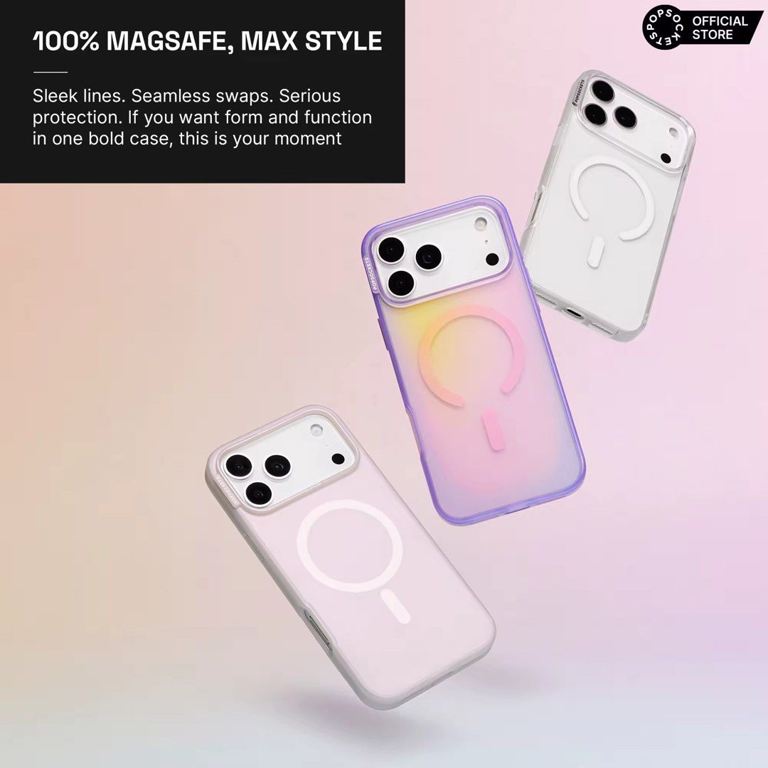 Popsocket Aura Popcase Iphone 17 Magsafe (Category: Cases & Sleeves) located in Rizal. Submitted by saboboring (Listing ID 1469937241, Image 2). Description: .