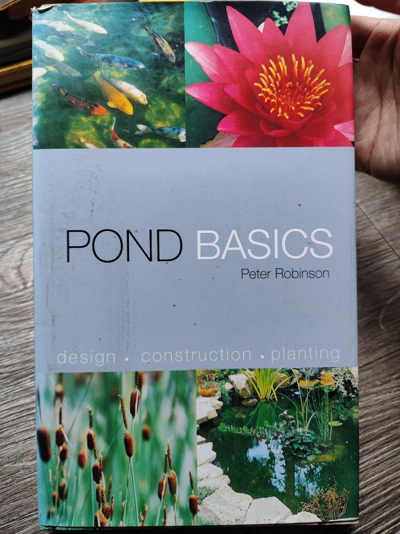 PRELOVED BOOKS: POND BASICS (ARCHITECTURE DESIGN INSPIRATION) (Category: Storybooks) located in Antipolo. Submitted by frost.bite (Listing ID 1469809715, Image 1). Description: .