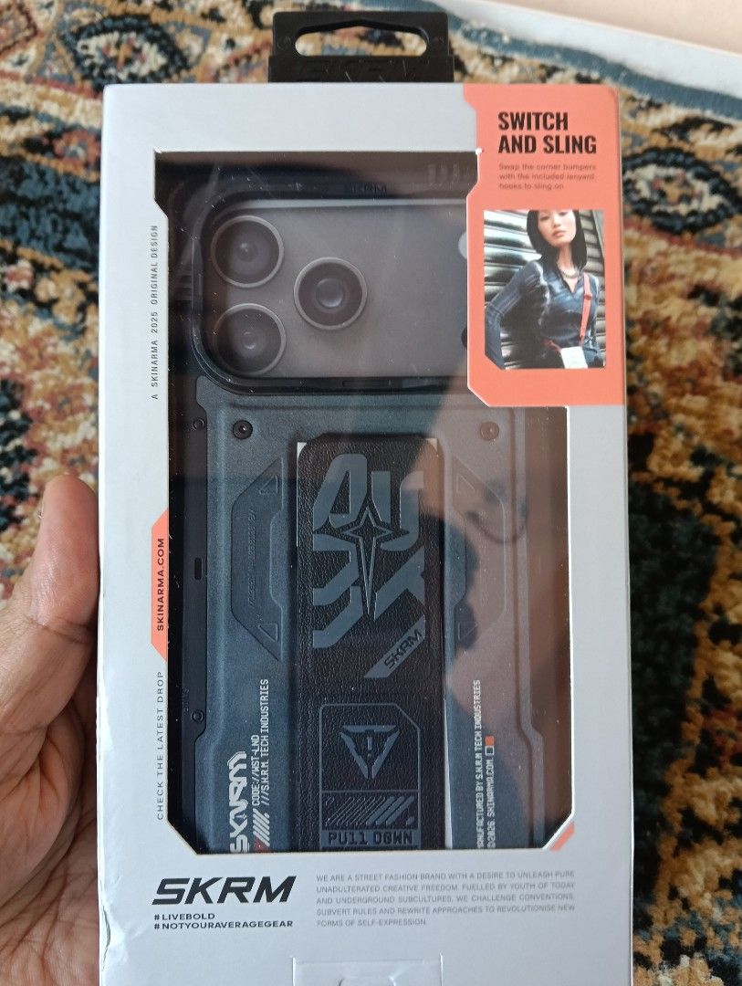 Premium iPhone 17 Promax Phone Cases (Category: Cases & Sleeves) located in Dasmarinas. Submitted by arielvergano (Listing ID 1469820499, Image 3). Description: Premium iPhone 17 Promax Phone Cases - Benks ArmorAir 600D Phone Case built with Kevlar, and - Skinarma iPhone 17 Series Case, Aegis (Mag-Charge) Package price : Php 2,500 Both are brand new condition 📍 Meet-up: Waltermart, Dasmarinas, Cavite 🚚 Shipping: LBC, J&T, Lalamove, or GrabExpre