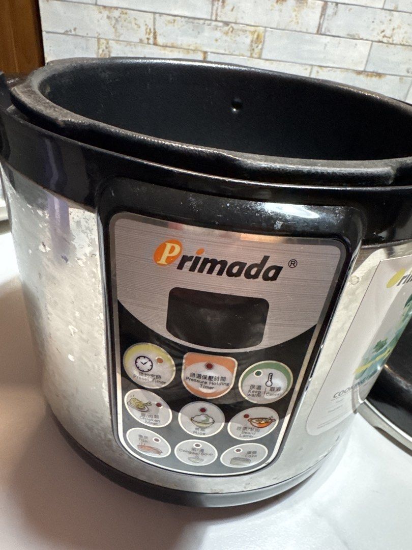 Primada Electric Pressure Cooker (BROKEN/MALFUNCTION), TV & Home ...