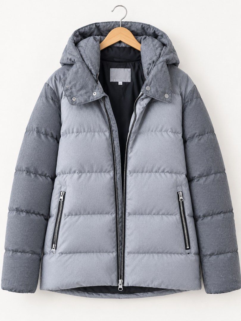 Puffer Jacket two-tone Gray (Category: Coats, Jackets and Outerwear) located in Manila. Submitted by chiiisells_ (Listing ID 1469787604, Image 1). Description: .