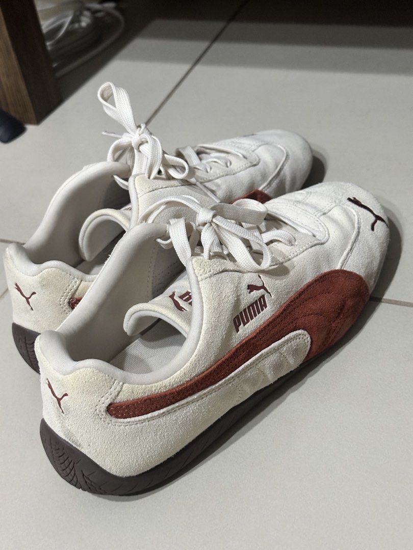 Puma Speedcat OG Sneakers Unisex (Category: Sneakers) located in Baguio. Submitted by sammieong (Listing ID 1469812697, Image 3). Description: Bought in store (Shangri-la Plaza). Only used twice. Realized that the style is not for me. .