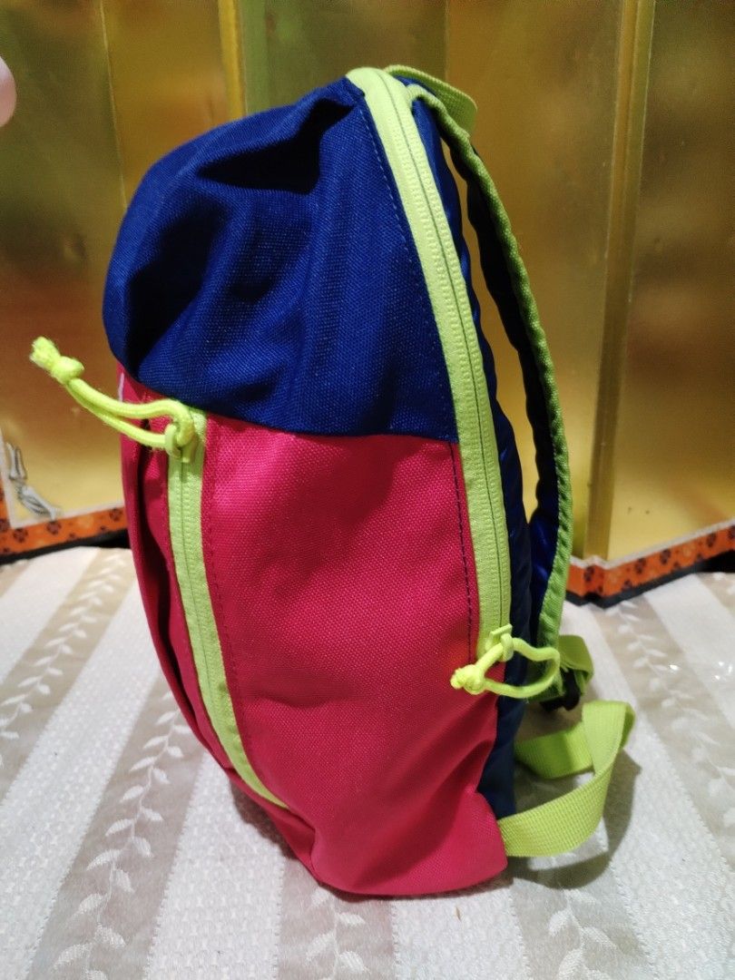 Quechua Arpenaz Kid Backpack Blue Pink Green (Category: Backpacks) located in La Trinidad. Submitted by malditas (Listing ID 1469919811, Image 2). Description: - Brand: Quechua Arpenaz - Color: Vibrant blue, pink, and bright green (easy to spot outdoors!) - Access: Wrap-around side zipper for wide and easy opening - Comfort: Adjustable shoulder straps with a secure chest buckle - Storage: Clean interior with a main compartment and inner pocket - 
