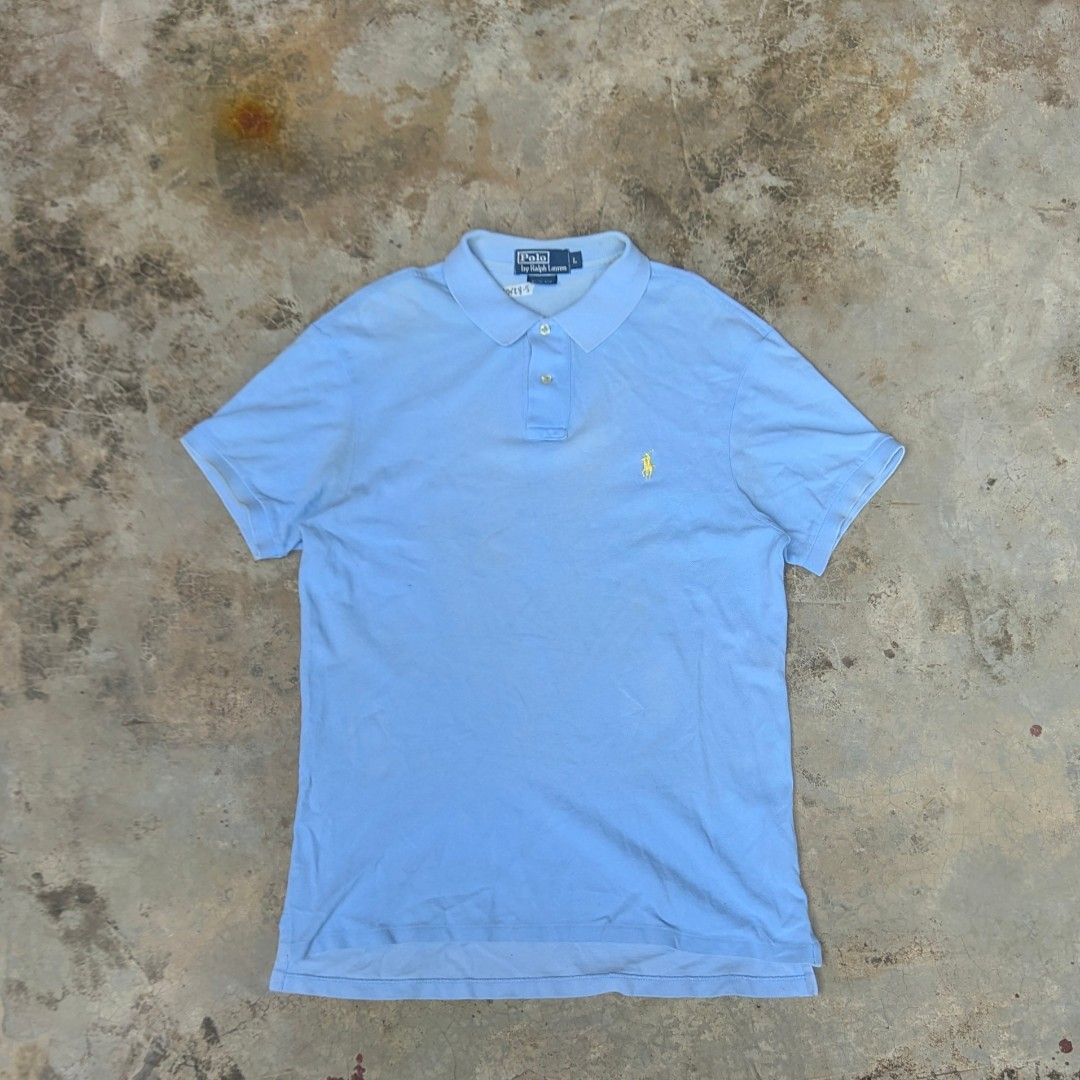 RALPH LAUREN polo shirt (Category: Tshirts & Polo Shirts ) located in Ozamiz City. Submitted by drithrft (Listing ID 1469893593, Image 1). Description: rl polo shirt Dimensions (inches) Width - 20 Length - 28.5 Condition - 8/10 Issue - stains - color fades.