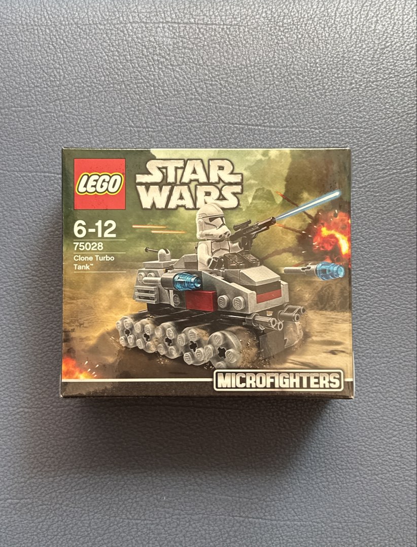 (Rare) Lego Star Wars 75028 Clone Turbo Tank Microfighter, Toys ...