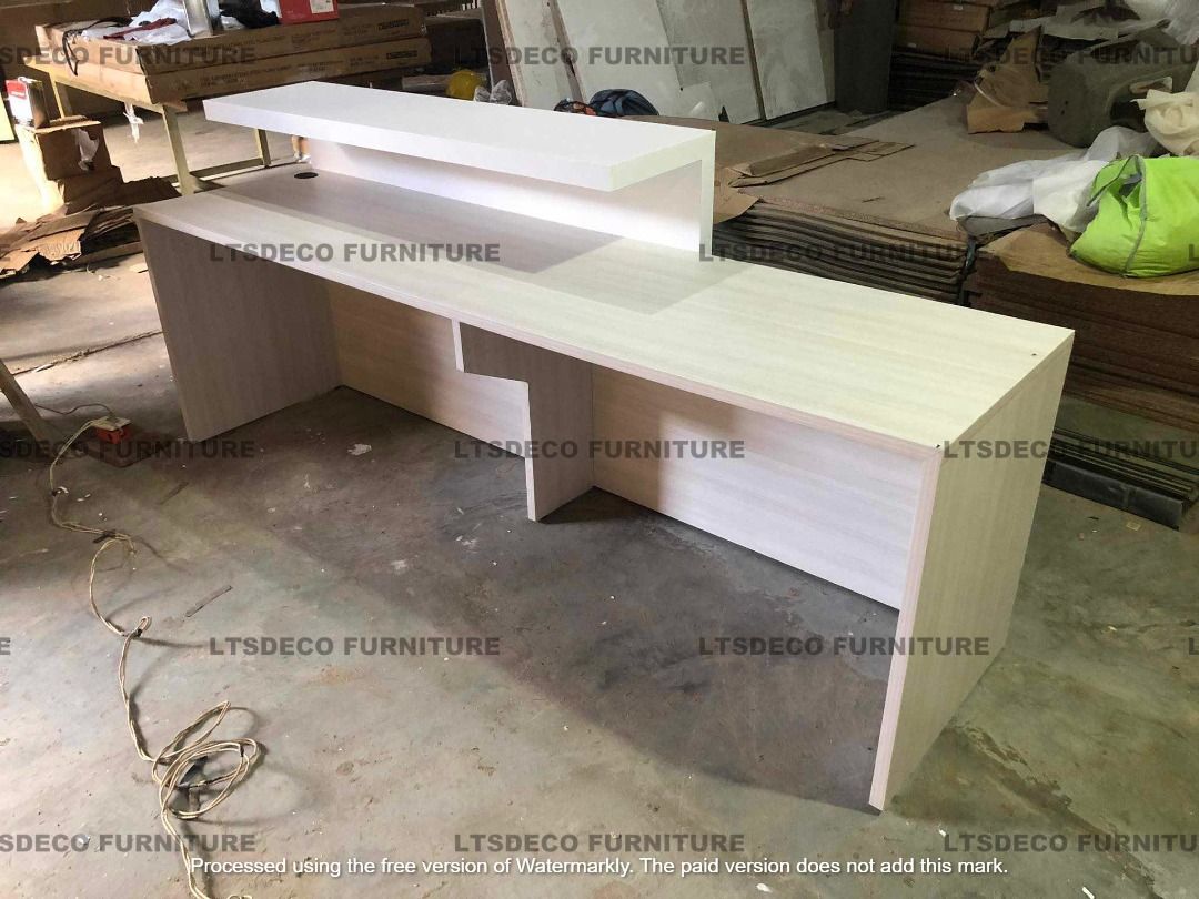 RECEPTION TABLE OFFICE FURNITURE OFFICE PARTITION (Category: Office Furniture & Fixtures) located in Quezon City. Submitted by marian_b1aa1e215 (Listing ID 1469760019, Image 2). Description: " PRICE MAY VARY DEPENDING ON SIZE, MATERIAL, AND CUSTOMIZATION. " --PRICE IS POSTING PURPOSES ONLY!! ✅ INQUIRE NOW! Hi! Are you looking for MODULAR WORKSTATION OFFICE PARTITION, ACCORDION WALL AND DOOR PARTITION, TOILET/URINAL PARTITION and OFFICE FURNITURE 