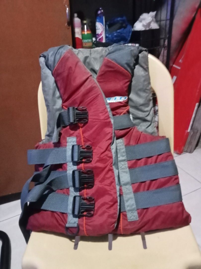 Red And Grey Life Vest (Category: Water Sports) located in Cebu City. Submitted by cleverwind.221754 (Listing ID 1469933475, Image 2). Description: Selling life vest (color red and grey) , in great condition. For pick-up or delivery. Buyer will pay for shipping fees if for delivery. Location: Near San Carlos South Campus, CTS/CCMC. In Cebu City. Check out also our other items: https://garage-sale.pages.dev.