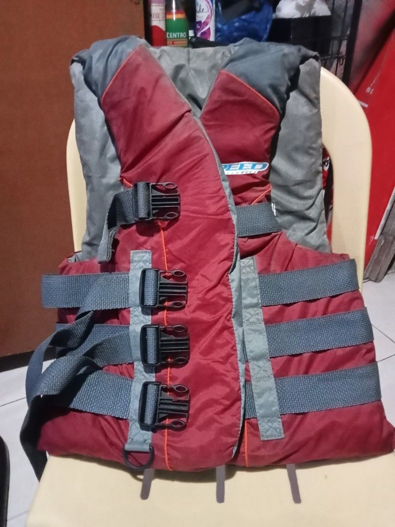 Red And Grey Life Vest (Category: Water Sports) located in Cebu City. Submitted by cleverwind.221754 (Listing ID 1469933475, Image 1). Description: Selling life vest (color red and grey) , in great condition. For pick-up or delivery. Buyer will pay for shipping fees if for delivery. Location: Near San Carlos South Campus, CTS/CCMC. In Cebu City. Check out also our other items: https://garage-sale.pages.dev.
